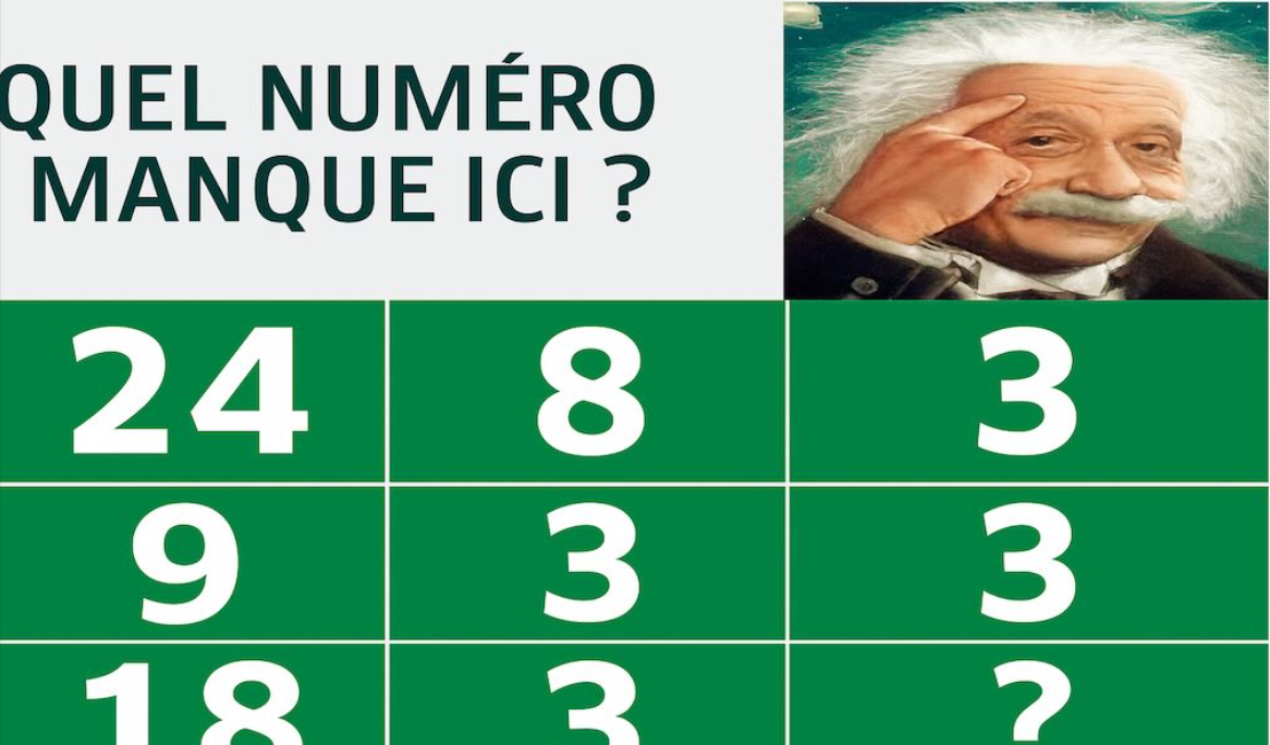 Voici un défi visuel qui mettra votre cerveau à l’épreuve : saurez-vous le résoudre rapidement ? 1 Voici un défi visuel qui mettra votre cerveau à l’épreuve : saurez-vous le résoudre rapidement ? Capture decran 2025 10 22 082923 e1761136676966 Voici un défi visuel qui mettra votre cerveau à l’épreuve : saurez-vous le résoudre rapidement ?