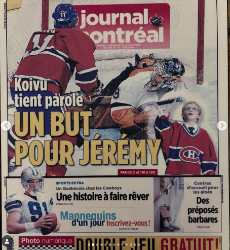 20 ans après être devenu une icône au Centre Bell, « Le Petit Jérémy » se confie 2 20 ans après être devenu une icône au Centre Bell, « Le Petit Jérémy » se confie Capture decran 2025 10 28 211048 20 ans après être devenu une icône au Centre Bell, « Le Petit Jérémy » se confie