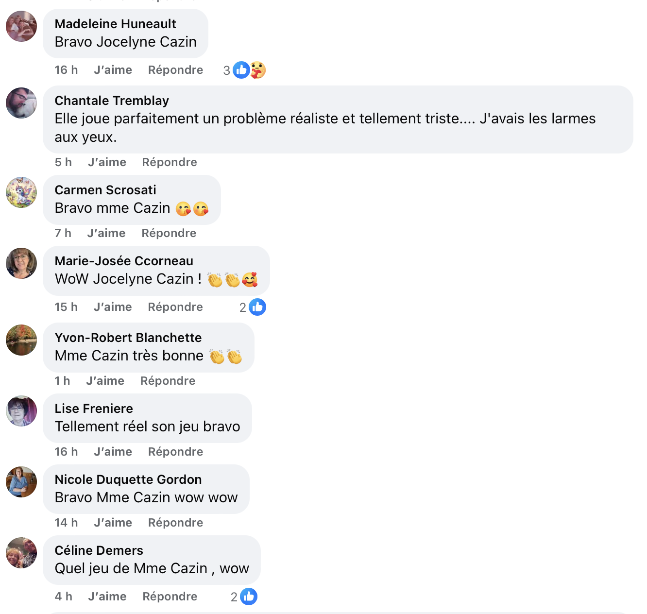 Capture decran le 2025 10 07 a 12.22.36 Un commentaire revient souvent après le passage remarqué de Jocelyne Cazin dans Indéfendable