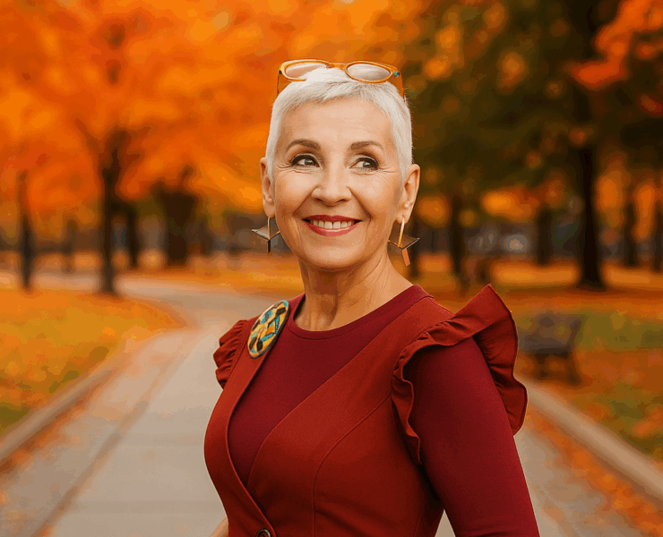 femme70a e1760451038319 Cette coupe courte sur cheveux gris est la plus flatteuse après 70 ans, selon les experts