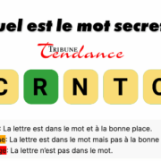 game virale image tronc 3 Défi: Mot de 5 Lettres en 2 Minutes
