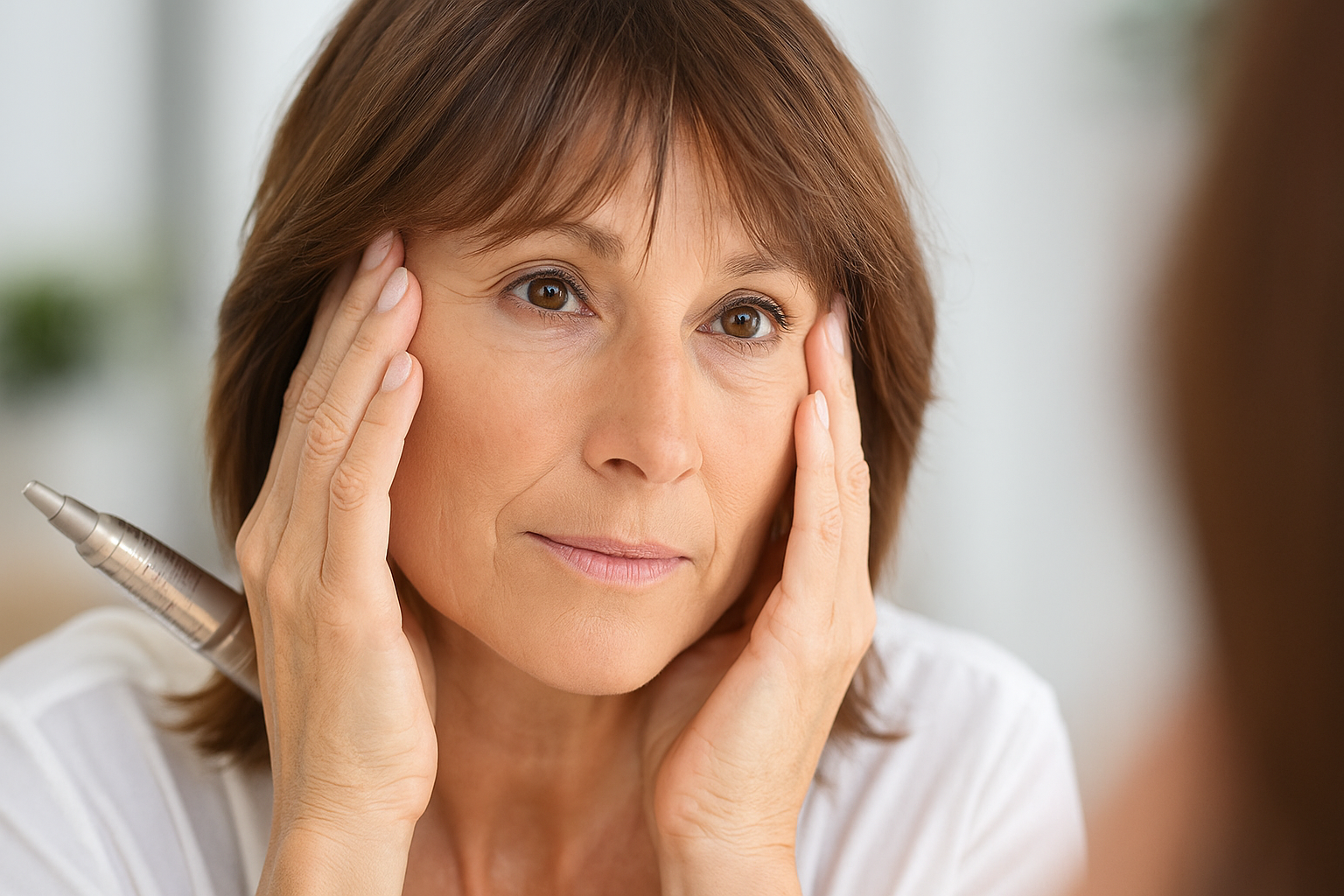 60ansm Maquillage après 60 ans : l’experte beauté révèle le produit qui vieillit le plus le visage »