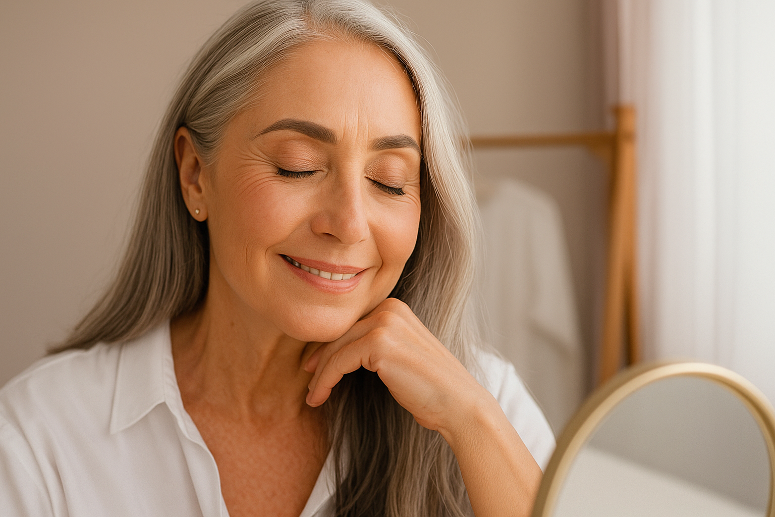 60ansp Maquillage après 60 ans : l’experte beauté révèle le produit qui vieillit le plus le visage