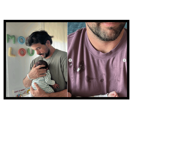 8TU Découvrez 12 photos du bébé de Félix-Antoine Tremblay depuis sa naissance