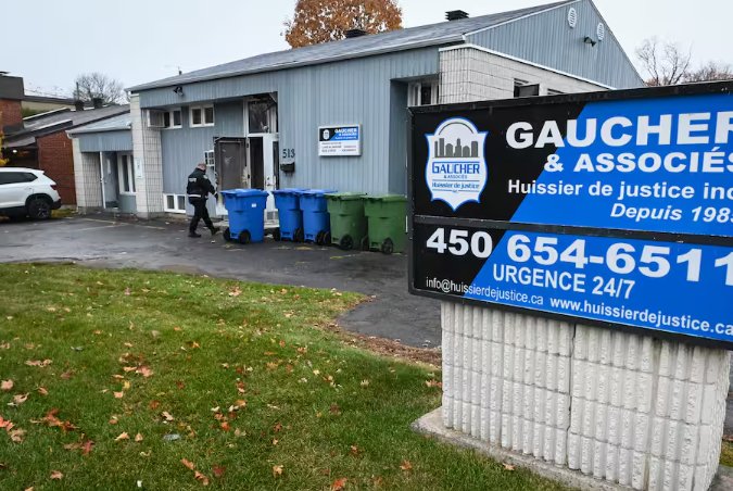 Capture decran 2025 11 02 161542 1 Incendie criminel à Repentigny : deux suspects arrêtés après l’attaque des bureaux du huissier et vedette de téléréalité Michel Gaucher