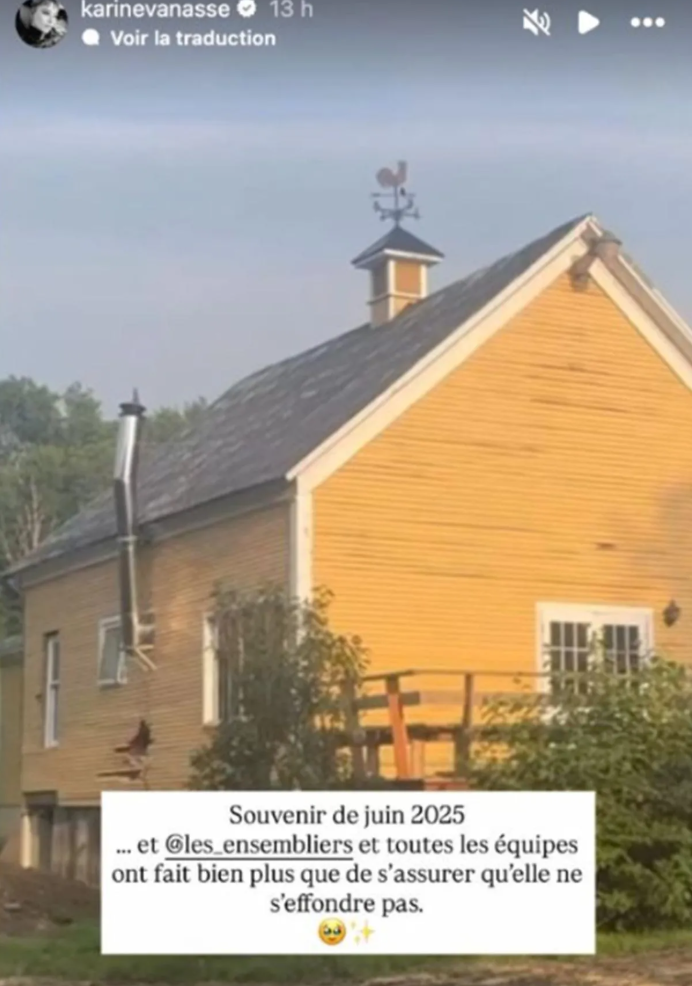 C’est la fin pour ce projet de Karine Vanasse : « Je ne dirai plus le chantier, juste la maison » 3 C’est la fin pour ce projet de Karine Vanasse : « Je ne dirai plus le chantier, juste la maison » Capture decran 2025 11 04 102709 C’est la fin pour ce projet de Karine Vanasse : « Je ne dirai plus le chantier, juste la maison »