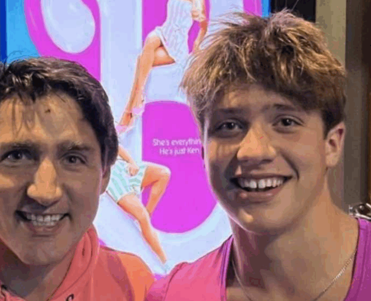 Capture decran 2025 11 09 121433 Le fils de Justin Trudeau pr&eacute;sente sa nouvelle blonde &ndash; et elle est d&eacute;j&agrave; tr&egrave;s connue sur les r&eacute;seaux sociaux