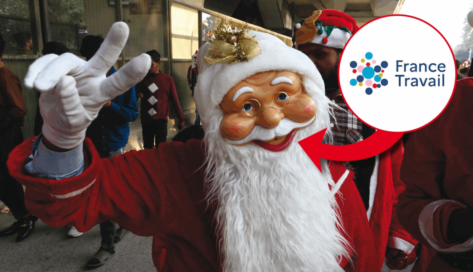 Capture decran 2025 11 12 214348 Diplômée d’un bac +5 en finances… France Travail lui propose un emploi de Père Noël !