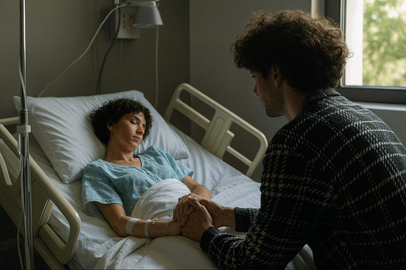 Capture decran 2025 11 20 142816 Sa femme condamnée lui demande un dernier souhait bouleversant : coucher avec son ex avant de mourir