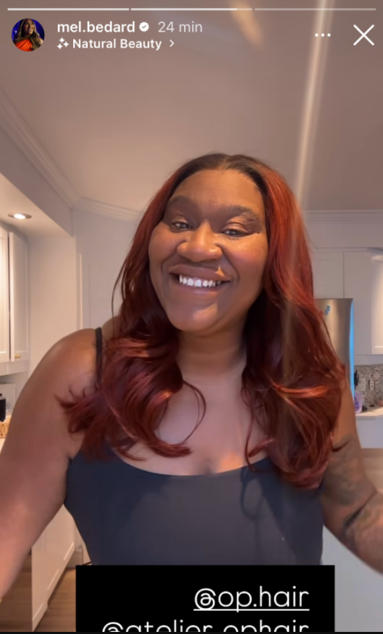 Capture decran 2025 11 20 201442 Mélissa Bédard dévoile sa nouvelle chevelure — et le changement est spectaculaire