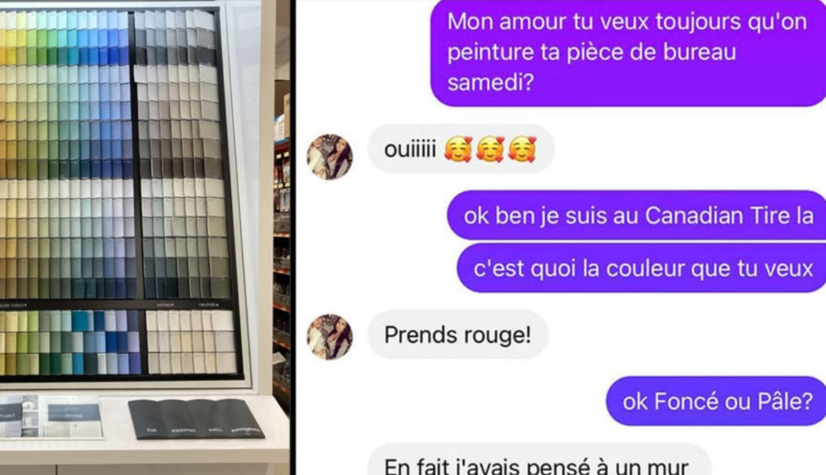 Une vraie chicane de couple au Québec qui prouve que parfois… il faut juste donner raison à sa blonde 1 Une vraie chicane de couple au Québec qui prouve que parfois… il faut juste donner raison à sa blonde Capture decran 2025 11 22 195011 Une vraie chicane de couple au Québec qui prouve que parfois… il faut juste donner raison à sa blonde