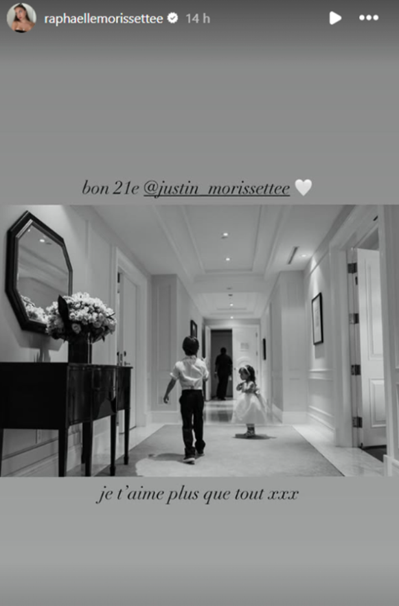 Capture decran 2025 11 23 185454 Véronique Cloutier et Louis Morissette soulignent avec émotion les 21 ans de leur fils Justin