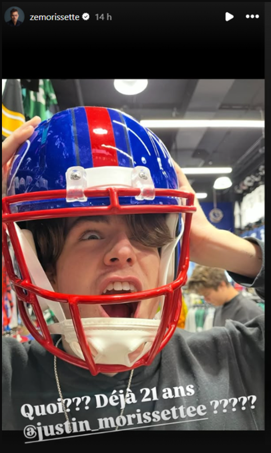 Capture decran 2025 11 23 185511 Véronique Cloutier et Louis Morissette soulignent avec émotion les 21 ans de leur fils Justin