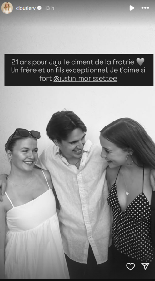 Capture decran 2025 11 23 185517 Véronique Cloutier et Louis Morissette soulignent avec émotion les 21 ans de leur fils Justin