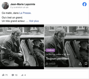 Jean-Marie Lapointe rend hommage à son père Jean Lapointe : une vague de commentaires profondément touchants 2 Jean-Marie Lapointe rend hommage à son père Jean Lapointe : une vague de commentaires profondément touchants Capture decran le 2025 11 19 a 00.22.12 Jean-Marie Lapointe rend hommage à son père Jean Lapointe : une vague de commentaires profondément touchants