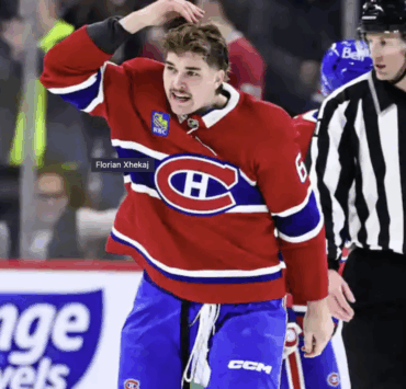Capture decran le 2025 11 23 a 12.30.36 Florian Xhekaj a perdu un objet précieux de familleaprès son premier match dans la LNH