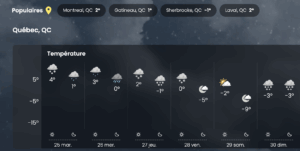 Jusqu’à ..centimètres de neige tomberont au Québec : voici les régions qui seront les plus touchées 2 Jusqu’à ..centimètres de neige tomberont au Québec : voici les régions qui seront les plus touchées Capture decran le 2025 11 24 a 23.18.03 Jusqu’à ..centimètres de neige tomberont au Québec : voici les régions qui seront les plus touchées