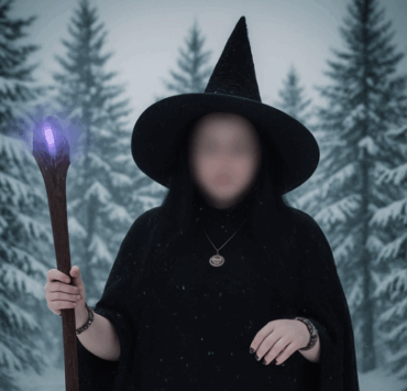 Capture decran le 2025 11 29 a 22.50.36 Elizabeth Blouin-Brathwaite métamorphosée en envoûtante sorcière des neiges