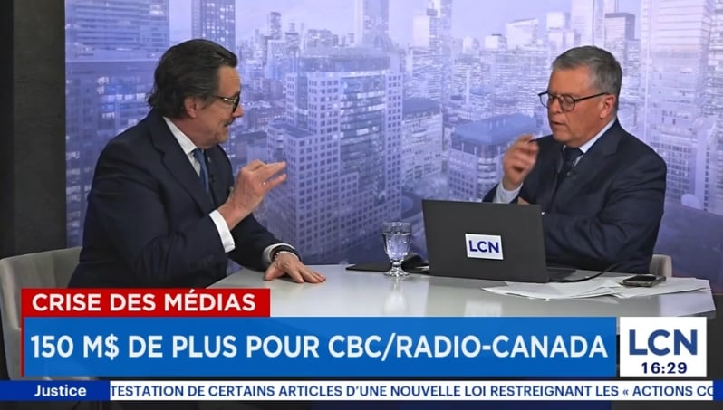 Capture decran 12 11 2025 215925 www.tvanouvelles.ca Postes abolis au Groupe TVA: «On est en train de créer les conditions pour voir disparaître la radiodiffusion canadienne»