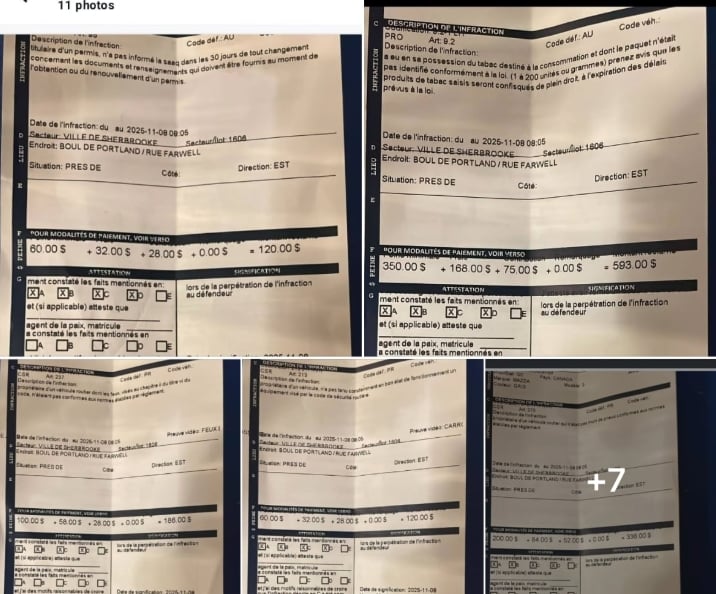 Canada : un homme reçoit 11 contraventions en 30 minutes — entre abus policier et leçon de civisme 1 Canada : un homme reçoit 11 contraventions en 30 minutes — entre abus policier et leçon de civisme Capture decran 9 11 2025 12610 www.facebook.com Canada : un homme reçoit 11 contraventions en 30 minutes — entre abus policier et leçon de civisme