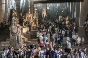 Les trésors de Toutânkhamon émerveillent les visiteurs du Grand Musée égyptien du Caire 2 Les trésors de Toutânkhamon émerveillent les visiteurs du Grand Musée égyptien du Caire Capture decran 9 11 2025 152736 static content.rtbf .be Les trésors de Toutânkhamon émerveillent les visiteurs du Grand Musée égyptien du Caire