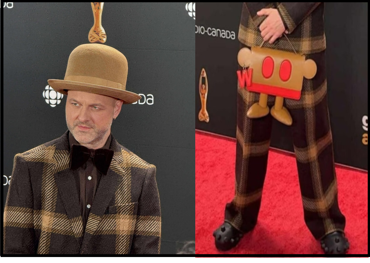 I4 Pierre Lapointe fait réagir avec son look unique sur le tapis rouge du Gala de l’ADISQ 2025