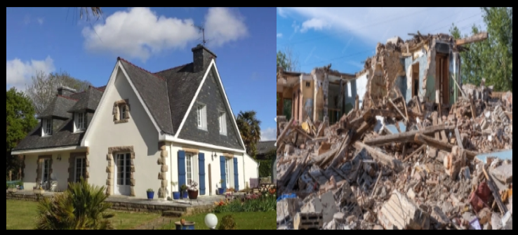 Je n’en pouvais plus » : un homme détruit sa propre maison à coups de marteau pour en finir 1 Je n’en pouvais plus » : un homme détruit sa propre maison à coups de marteau pour en finir MAIS Je n’en pouvais plus » : un homme détruit sa propre maison à coups de marteau pour en finir