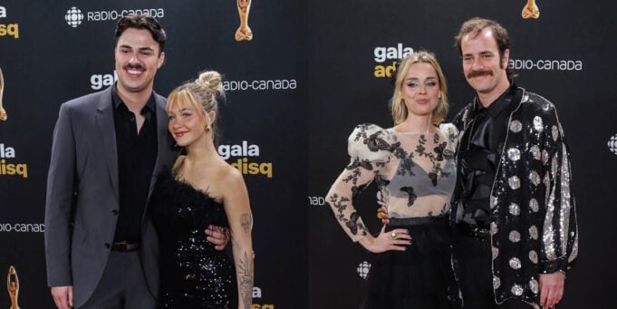 couples adisq montage 681x341 1 Étienne Drapeau dévoile un moment touchant au Gala de l’ADISQ
