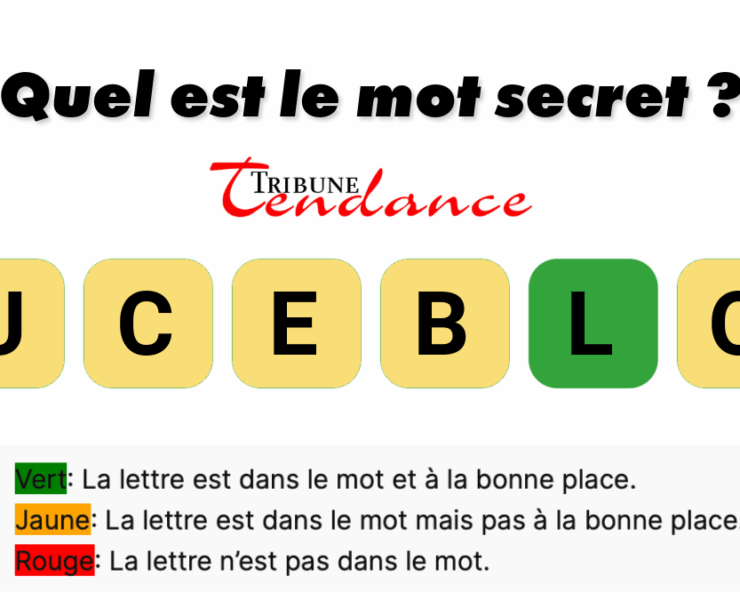 game virale image boucle 3 Défi: Mot de 6 Lettres en 2 Minutes!