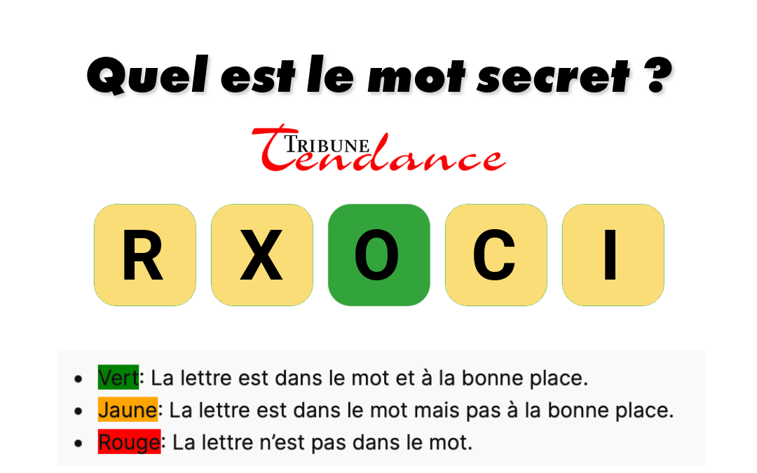 game virale image croix 4 Défi: Mot de 5 Lettres en 2 Minutes