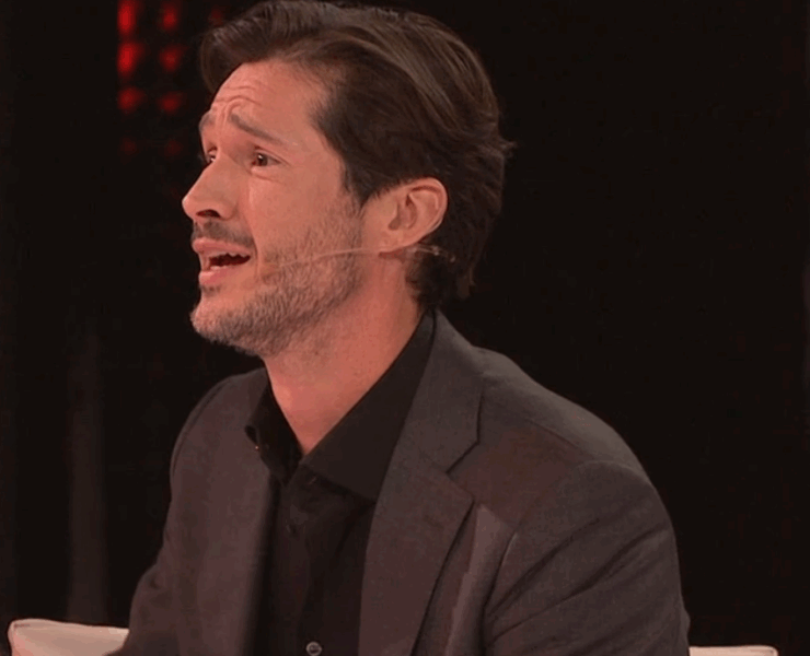 image 2 Éric Bruneau ému par l’hommage complice de sa fille Marguerite