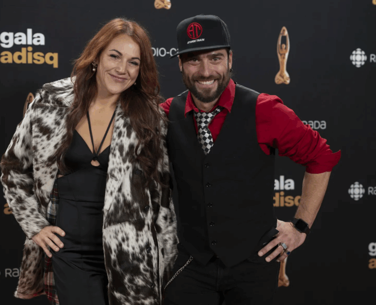 image François Babin dévoile un moment complice et touchant avec Isabelle Arbour