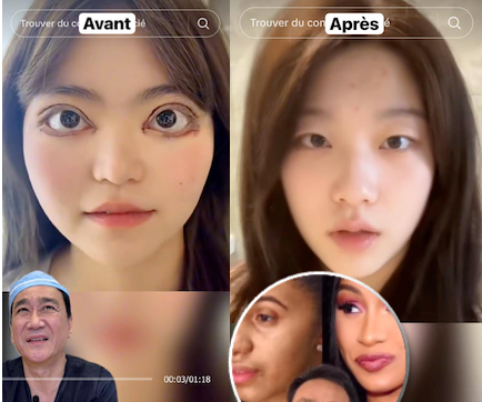 montage final 1763620408 Ce chirurgien TikTok fait exploser le web en dévoilant les supposées chirurgies secrètes des stars