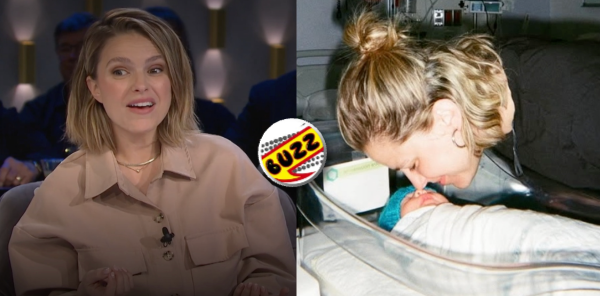 montage final 1763834575 Après des mois de mystère, Sarah-Jeanne révèle le prénom de son fils