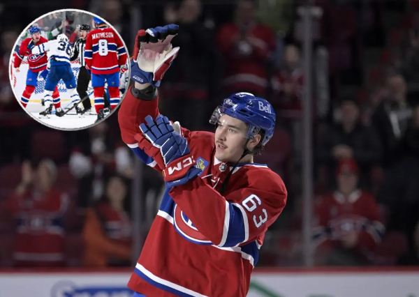 montage final 1763923500 Florian Xhekaj reçoit déjà une amende de la LNH après son premier match avec le Canadien