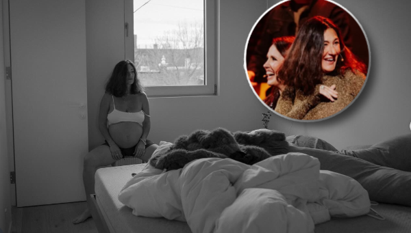 montage final 1763950730 Les photos de maternité de Karine Gonthier-Hyndman font fondre les internautes