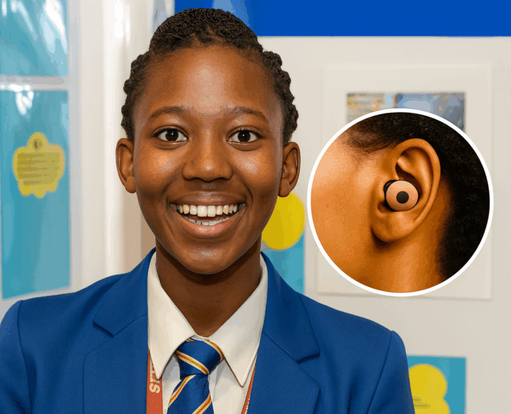 oreillette e1764009798789 ⭐ À seulement 16 ans, elle crée une oreillette capable d’alerter la police en cas d’agression