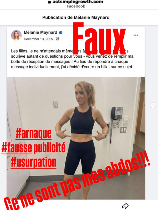 Mélanie Maynard en colère : ce qui circule en ligne choque ses fans 2 Mélanie Maynard en colère : ce qui circule en ligne choque ses fans Capture decran 2025 12 13 214808 Mélanie Maynard en colère : ce qui circule en ligne choque ses fans