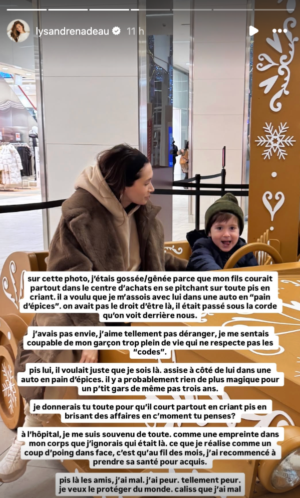 Capture decran 2025 12 19 164409 Lysandre Nadeau brise le silence et partage une &eacute;preuve d&eacute;chirante