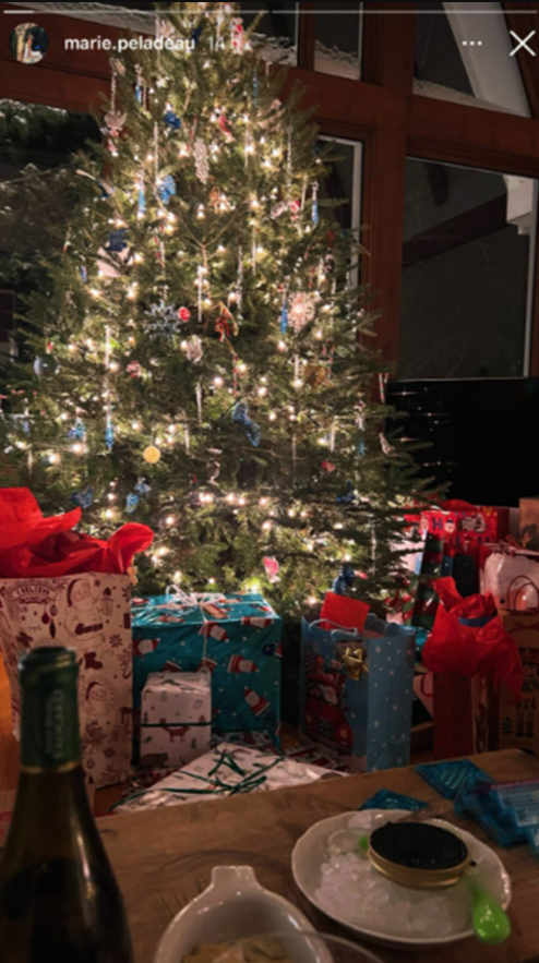 Capture decran 2025 12 25 155559 La fille de Pierre Karl P&eacute;ladeau d&eacute;voile de rares images de leur No&euml;l ensemble