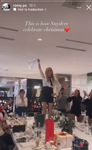 Capture decran 2025 12 27 093808 Julie Snyder : Romy r&eacute;v&egrave;le une facette inattendue de sa m&egrave;re !