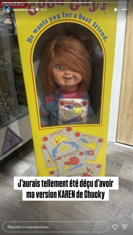 Capture decran 2025 12 27 112211 Roxane Bruneau re&ccedil;oit un cadeau qui donne froid dans le dos !