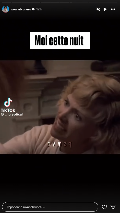 Capture decran 2025 12 27 112514 Roxane Bruneau re&ccedil;oit un cadeau qui donne froid dans le dos !