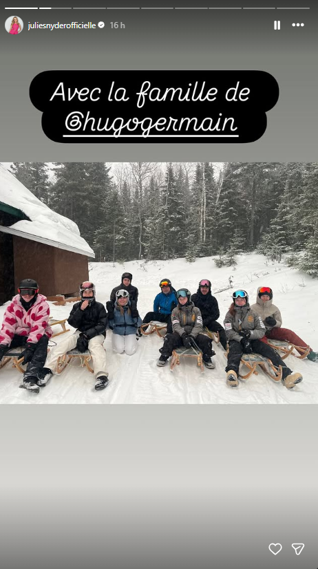 Capture decran 2025 12 30 122143 Julie Snyder partage des photos avec ses enfants et plusieurs la confondent avec sa fille !