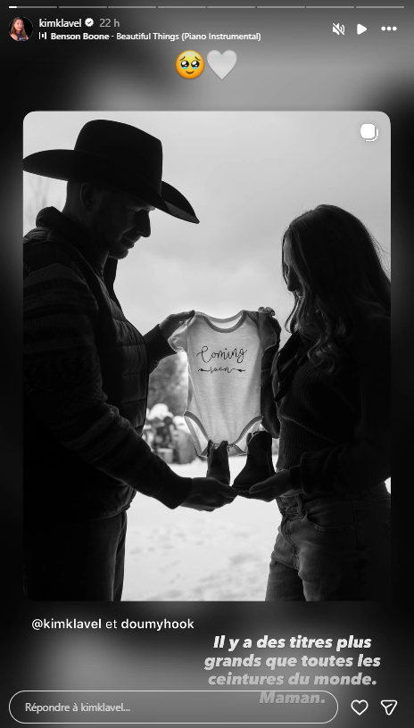 Capture decran 2025 12 31 145859 Kim Clavel enceinte : la boxeuse d&eacute;voile la plus grande nouvelle de sa vie