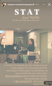 Capture decran le 2025 12 06 a 13.50.50 Julie Perreault : Son Hommage Sincère qui Enchante les Fans de STAT !