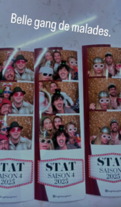 Capture decran le 2025 12 06 a 17.24.17 Voici toutes les photos du party de Noël de STAT avec Julie Perreault, Benjamin Gratton et plus