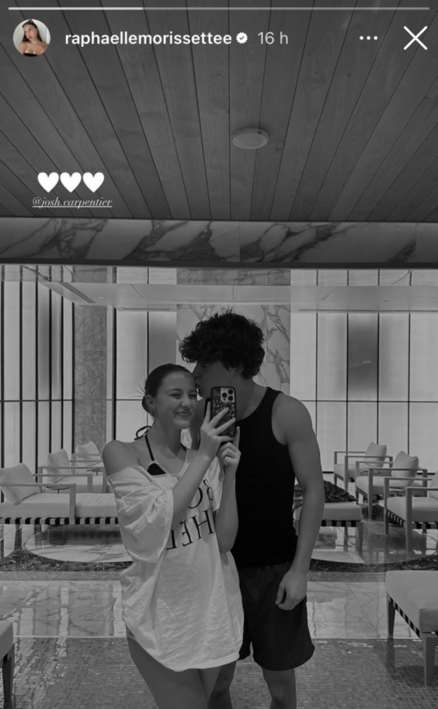 Capture decran le 2025 12 08 a 19.43.08 Amour : Rapha&euml;lle la fille de V&eacute;ronique Cloutier en couple avec un chum connu de tous