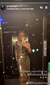 Découvrez le Look Scintillant d'Émily Bégin qui enflamme la saison des Fêtes ! 2 Découvrez le Look Scintillant d'Émily Bégin qui enflamme la saison des Fêtes ! Capture decran le 2025 12 09 a 20.08.26 Découvrez le Look Scintillant d'Émily Bégin qui enflamme la saison des Fêtes !