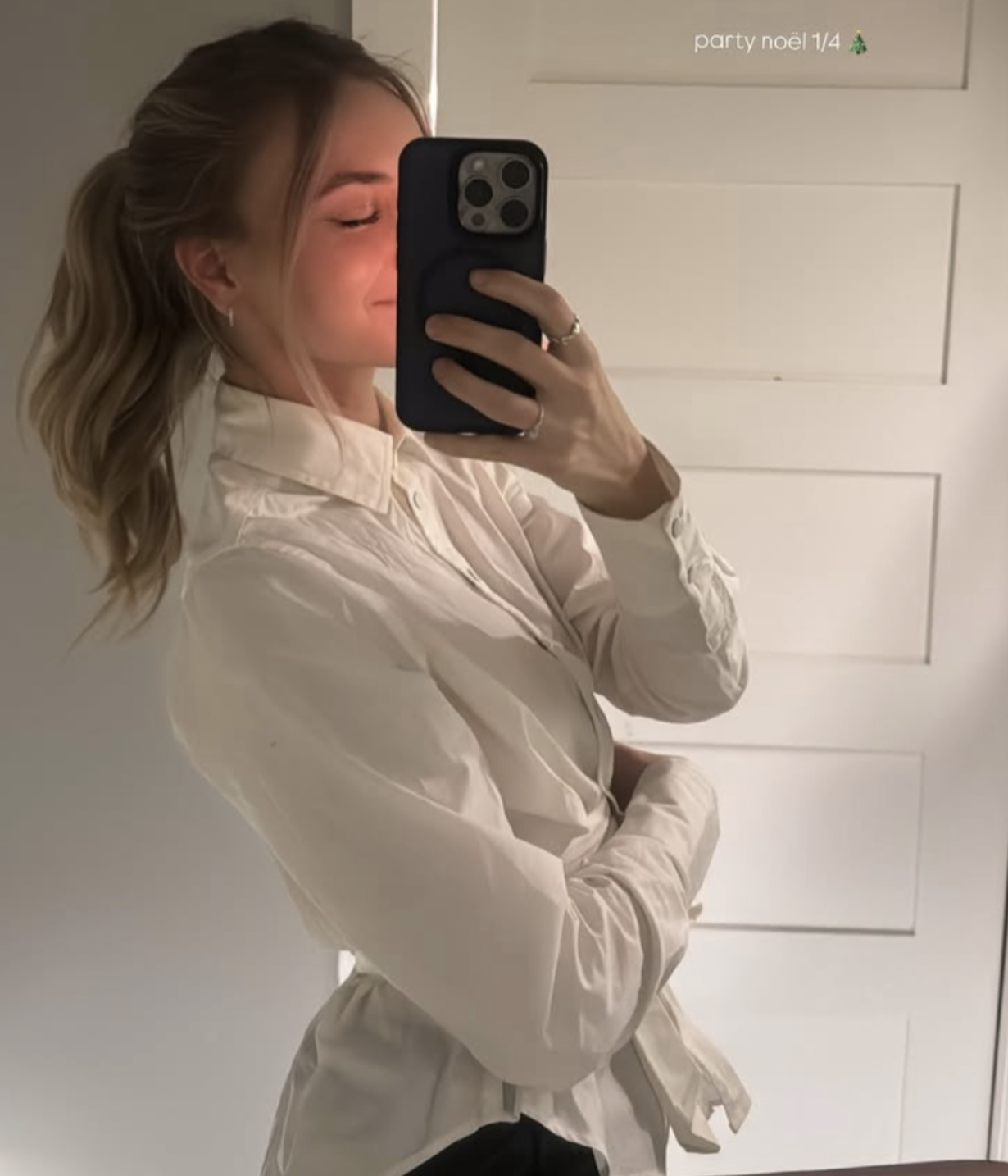 Capture decran le 2025 12 24 a 11.15.28 La star de STAT, Ludivine Reding, montre son look de party de No&euml;l